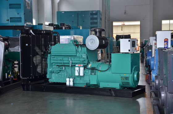 English Control System and Cooling Fins 100kw Silent Diesel Generator Set for Powering