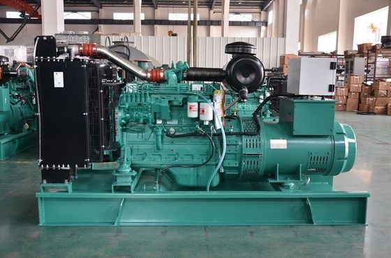 English Control System and Cooling Fins 100kw Silent Diesel Generator Set for Powering